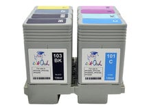8-pack 130ml Compatible Cartridges for CANON PFI-101/103